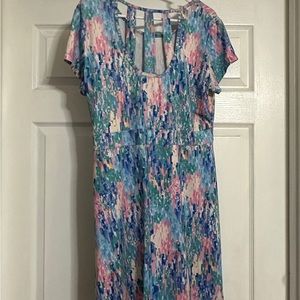 Reel Legends Multi Color Dress with Pockets